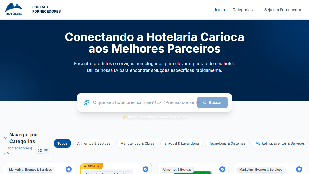 Portal de Fornecedores